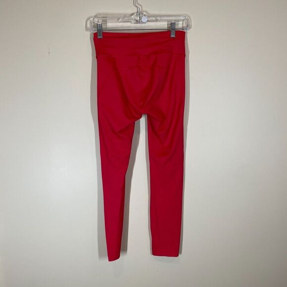 Outdoor Voices Women's Move Free (TechSweat) 7/8 Leggings in Scarlet Size S - Picture 2 of 8